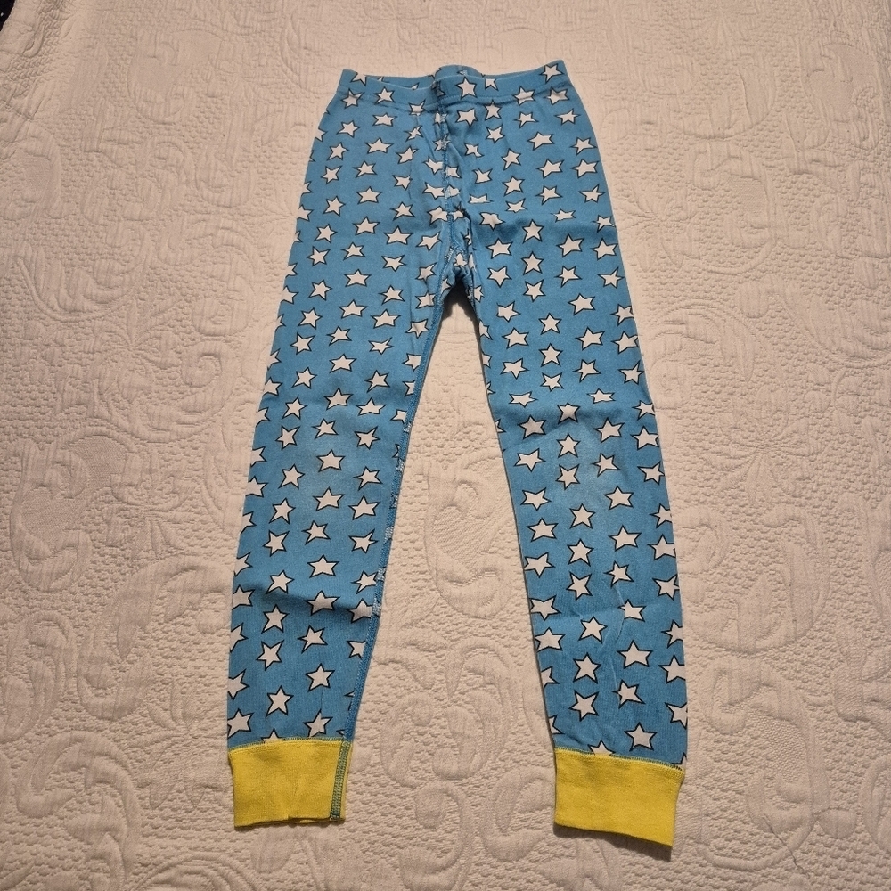 Hanna Andersson pajama pants size 110 or US 5 wonder woman stars VGUC